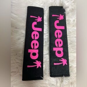 Brand new jeep seatbelt covers